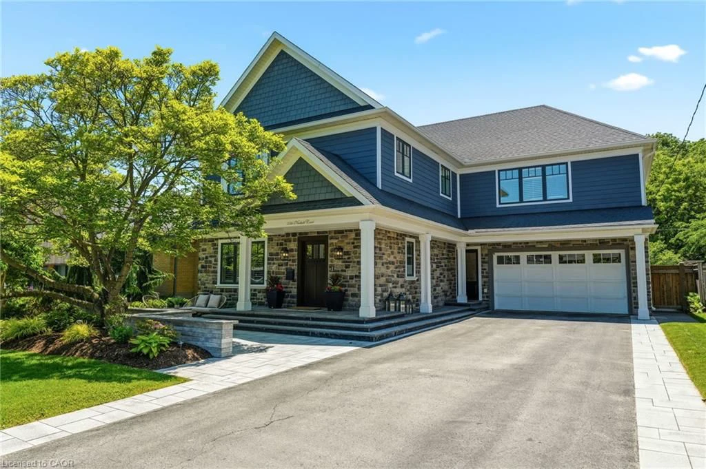 The front of 336 Newbold Court, the home you walk through, built by Vyne